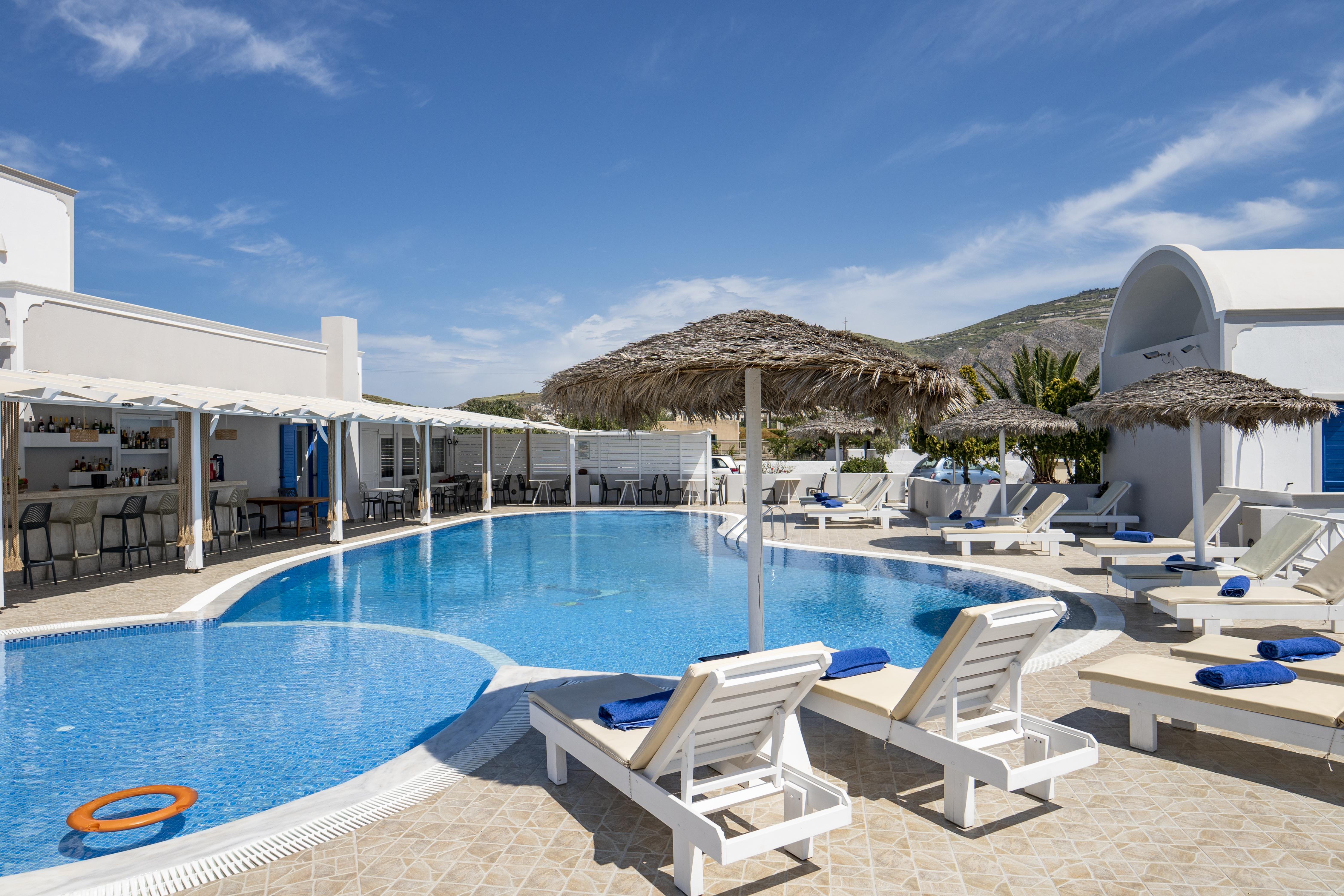 Hôtel Bella Santorini à Agios Georgios  Extérieur photo